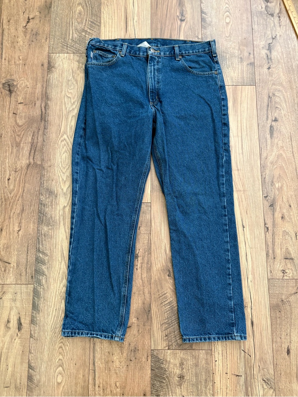 Carhartt Jeans Size 38x32 Medium Wash Fit Utility Work